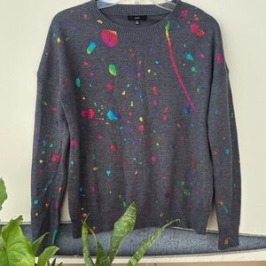 Fate Gray Pajama Set with Colorful Accents